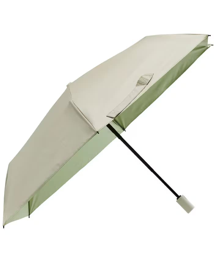 晴雨兼用 自動開閉折傘 抗UV遮光 55cm