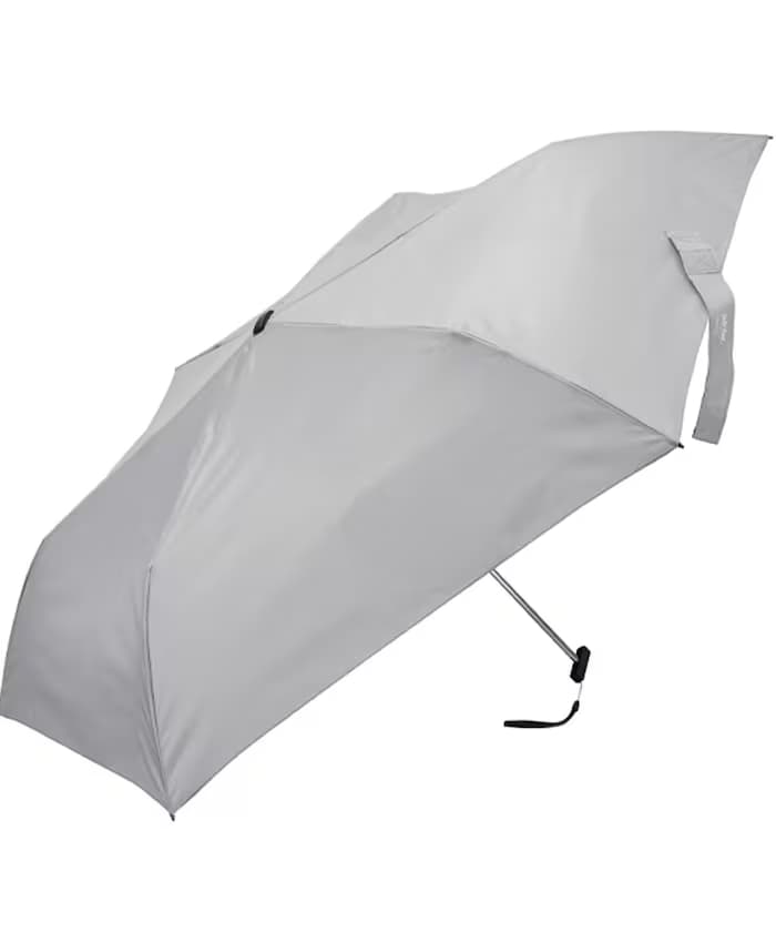 晴雨兼用 超薄型可收納快速折傘 55cm