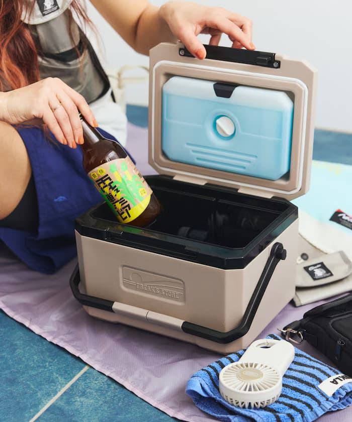 FREAK'S STORE for BEACH & FES 附冰磚硬式冷卻箱 5L