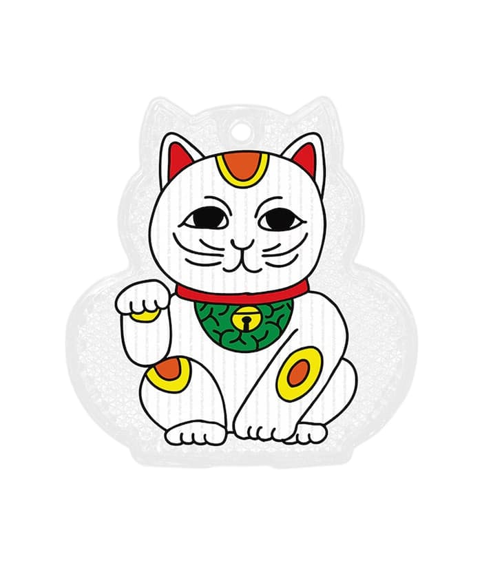 Lucky Cat Reflector Midori Komatsu 幸運貓反光片