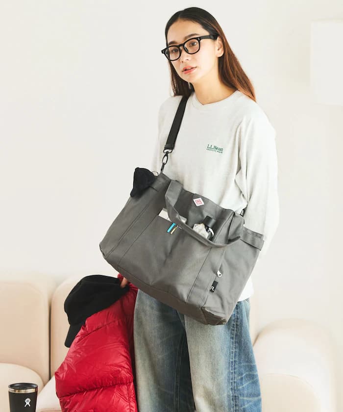 ROOTOTE 中長款口袋 D 撥水托特包