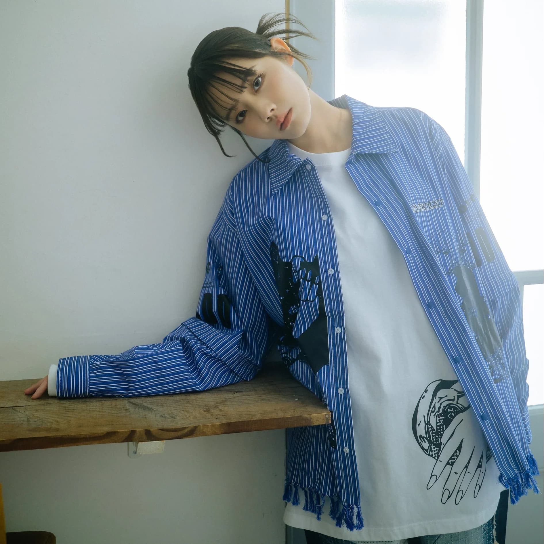 purupuru ARM ZIP SHIRTS