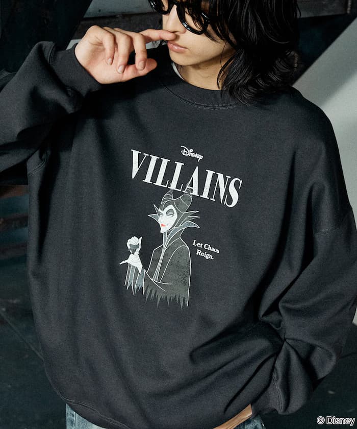 別注 VILLAINS MALEFICENT SWEAT