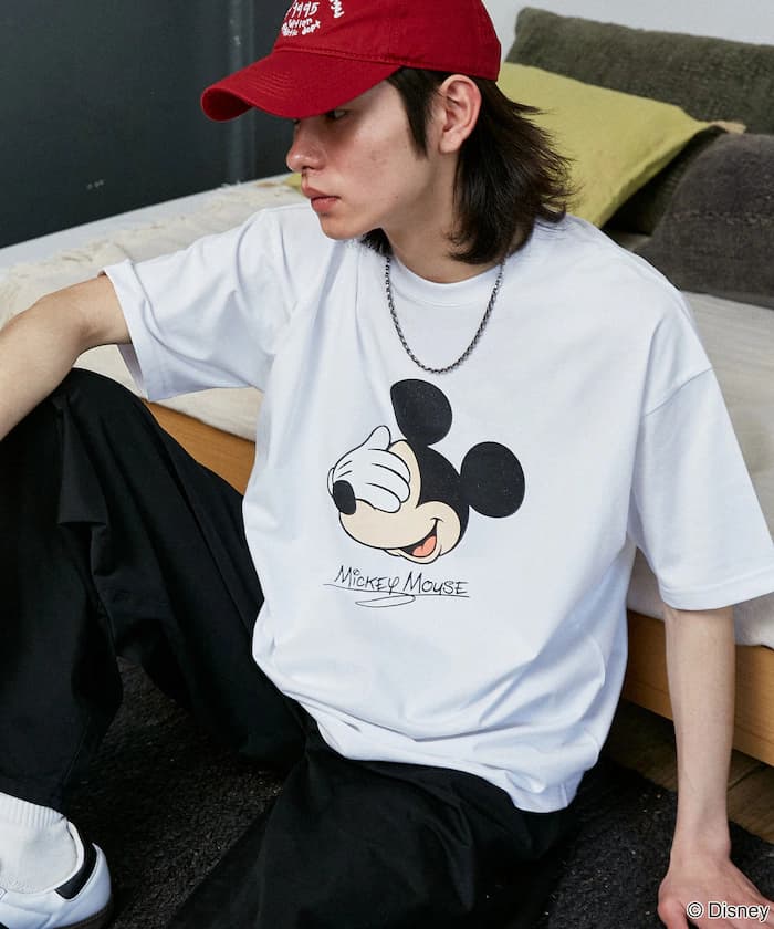 ＜機能性素材＞Mickey Mouse 米奇老鼠 T恤 限定展開