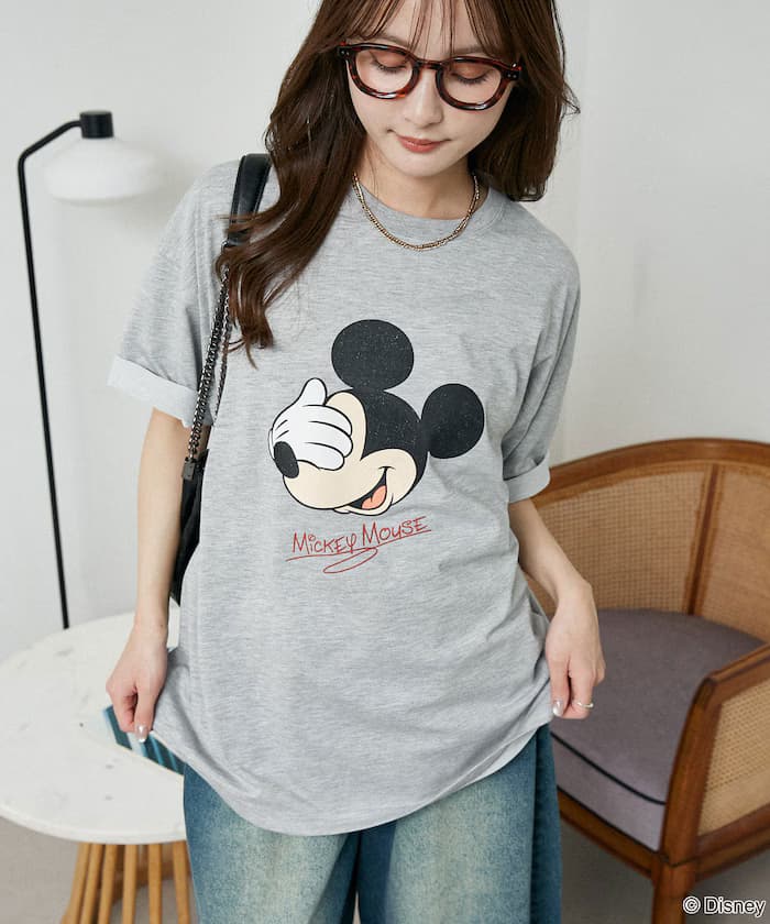 ＜機能性素材＞Mickey Mouse 米奇老鼠 T恤 限定展開