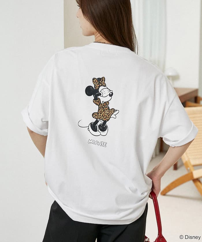 機能性素材 Mickey Mouse & Minnie Mouse 米奇&米妮 人臉T恤 限定展開