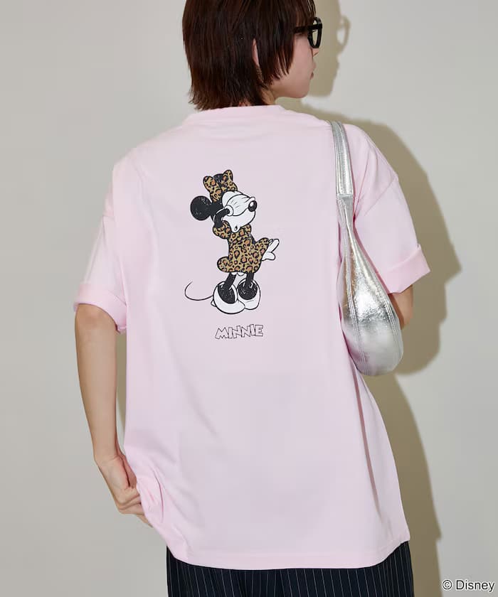 機能性素材 Mickey Mouse & Minnie Mouse 米奇&米妮 人臉T恤 限定展開