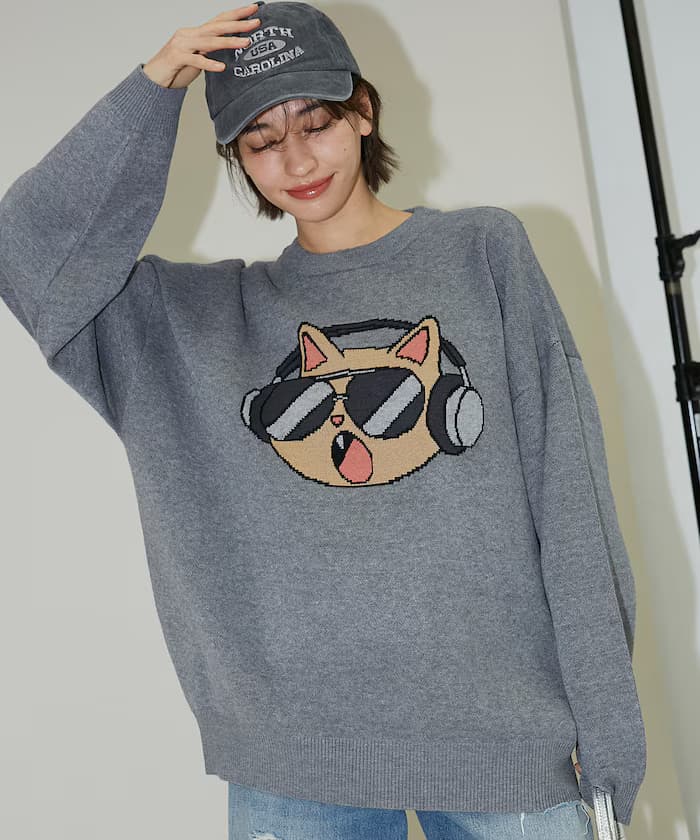 マリマリマリー×PUBLUX ドロ ジャガード針織衫【限定展開】