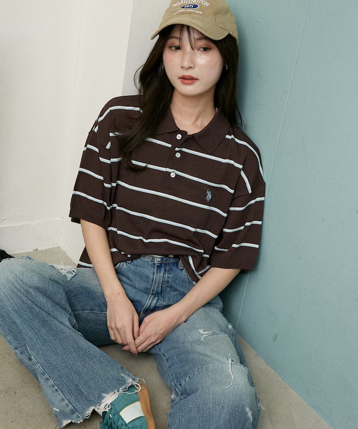 ＜接觸冷感＞別注 夏季針織衫 POLO 限定展開