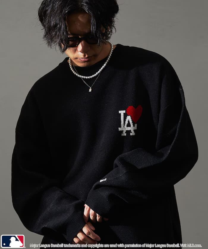 別注 HEART LOGO KNIT