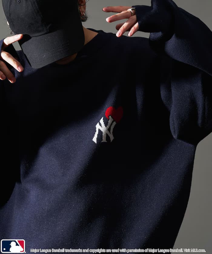 別注 HEART LOGO KNIT