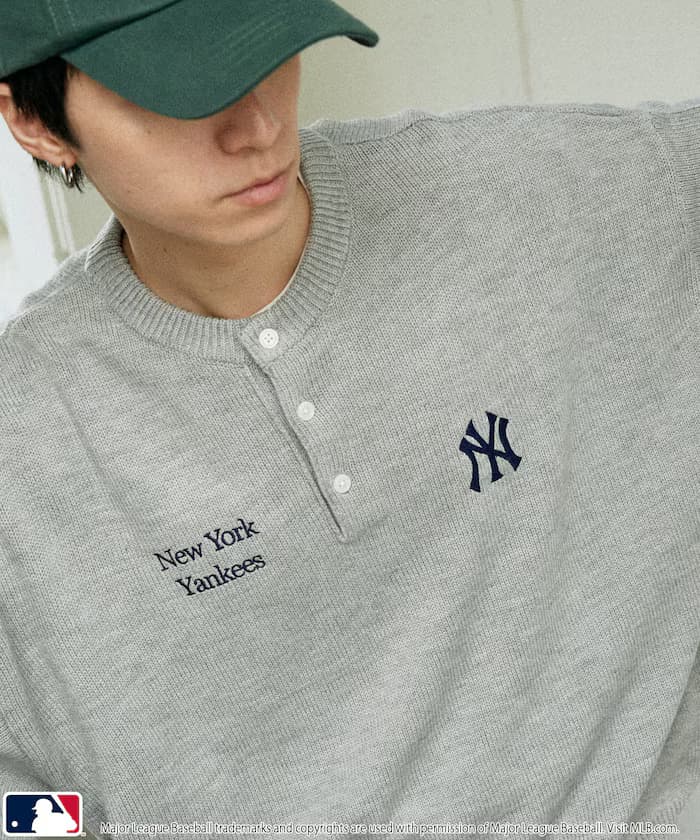 別注 HENRY NECK KNIT TOPS