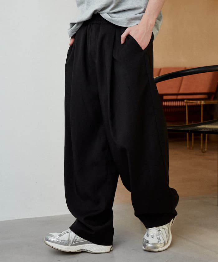 LOVE POP STUDIO 鬆緊易穿窄管褲 限定展開