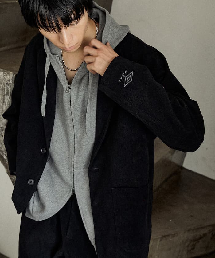 燈芯絨裁縫外套