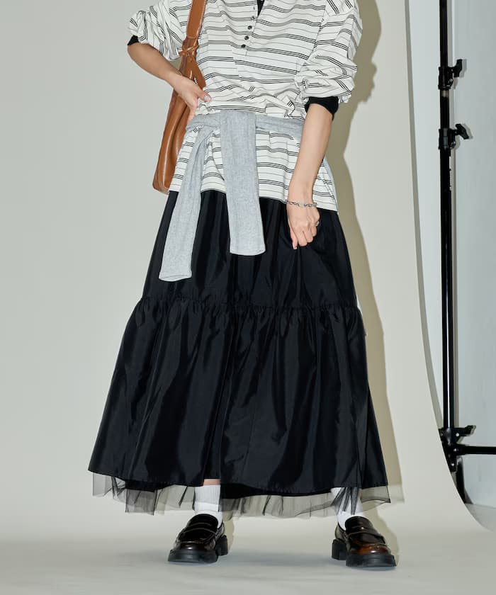 紗質層次裙子 限定展開