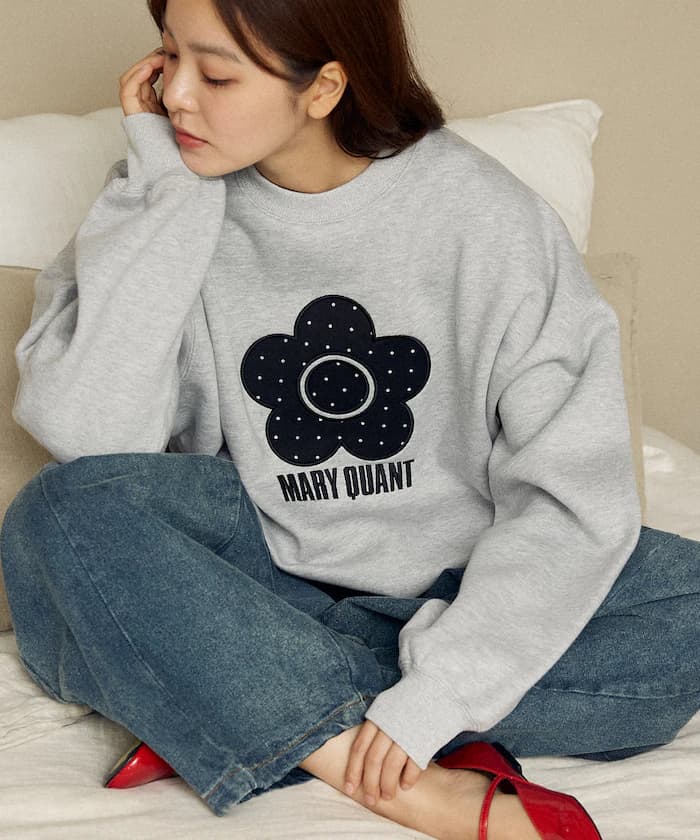 圓點雛菊LOGO衛衣 限定展開