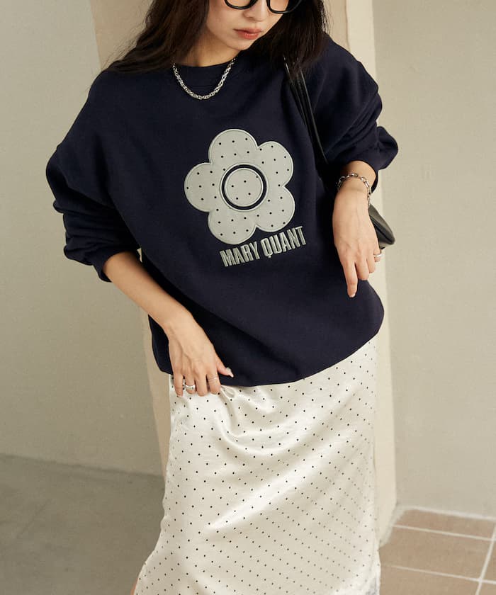 圓點雛菊LOGO衛衣 限定展開