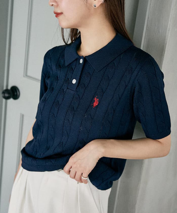 別注 PUBLUX限定款 ケーブル針織衫 Polo衫