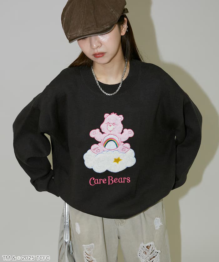 CareBears(TM)/ケアベア(TM) 圓領夾花針織衫 限定展開