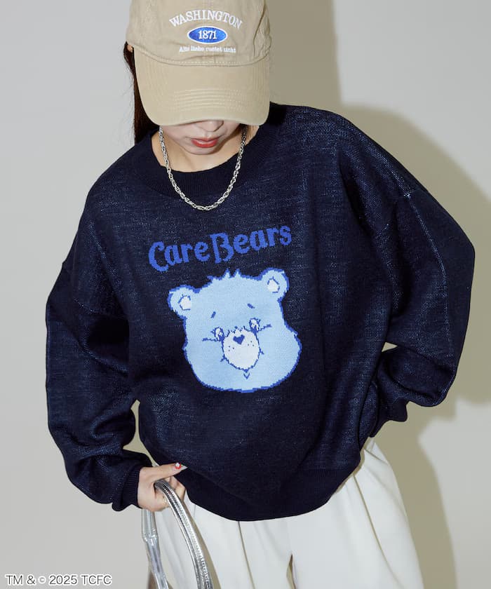 Care Bears 聯名限定 人物織紋 高支針織衫【限定款】