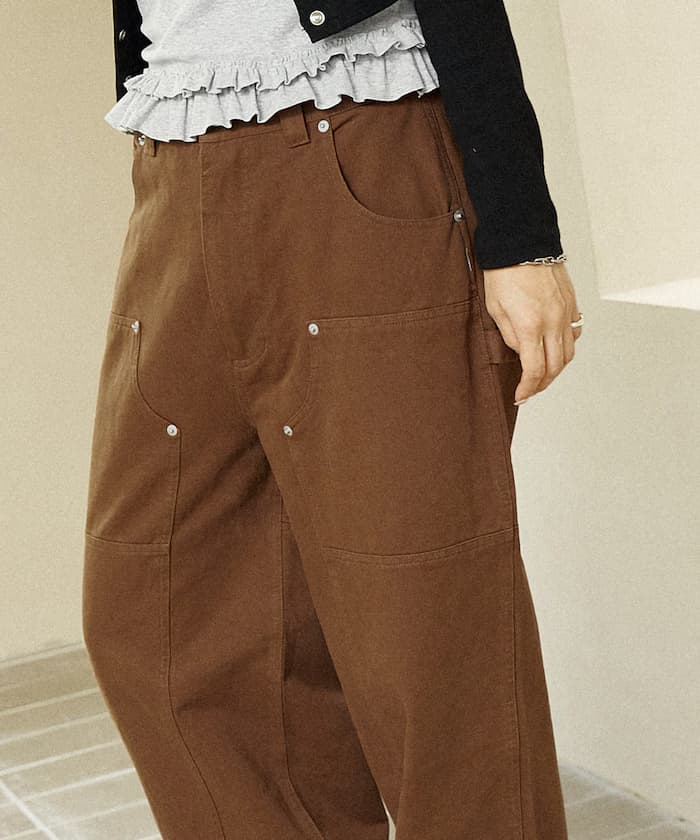 ダブルニー ペインター褲子 限定展開