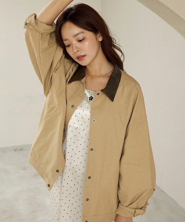 Levarett 衿付き 輕外套 限定展開