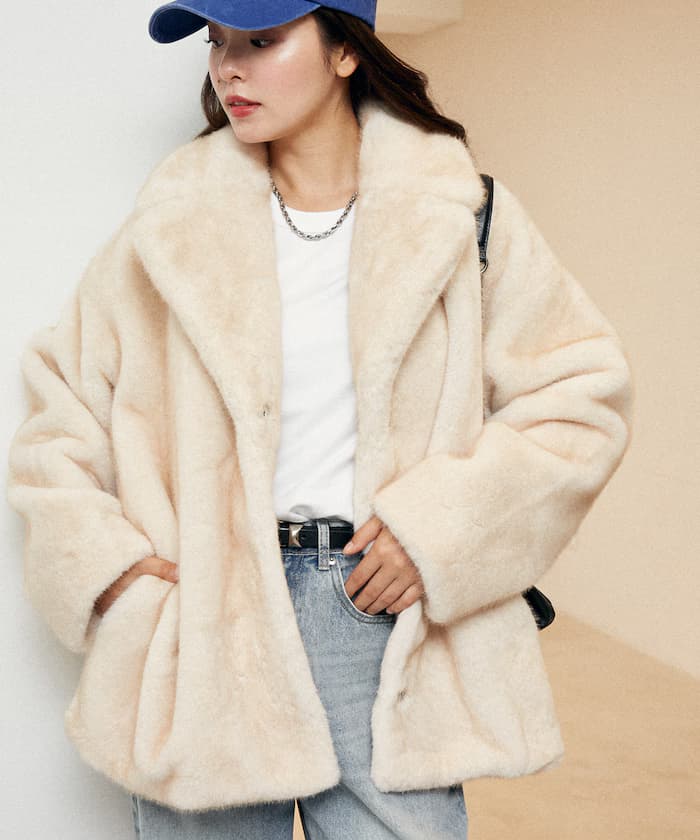 仿毛皮大衣 限定展開