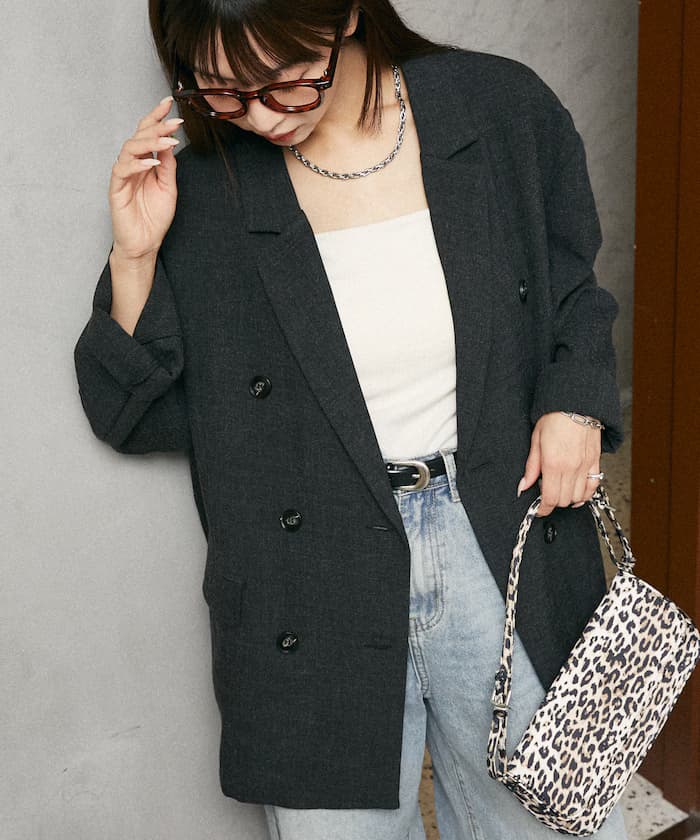 DOUBLE BREASTED 裁縫外套 限定展開