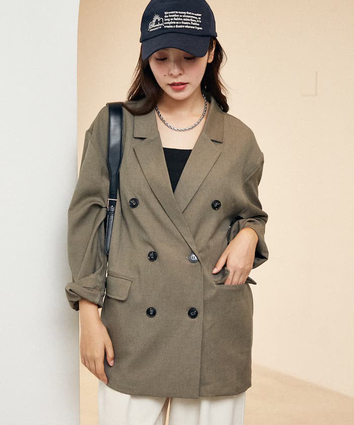 DOUBLE BREASTED 裁縫外套 限定展開
