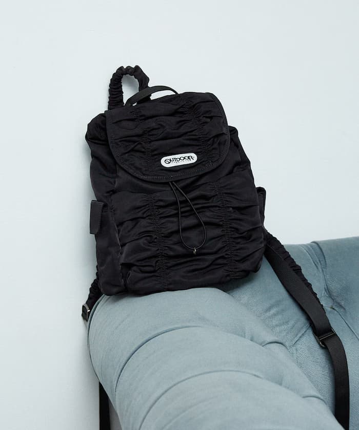 ＜限定別注色＞褶皺設計後背包 限定展開