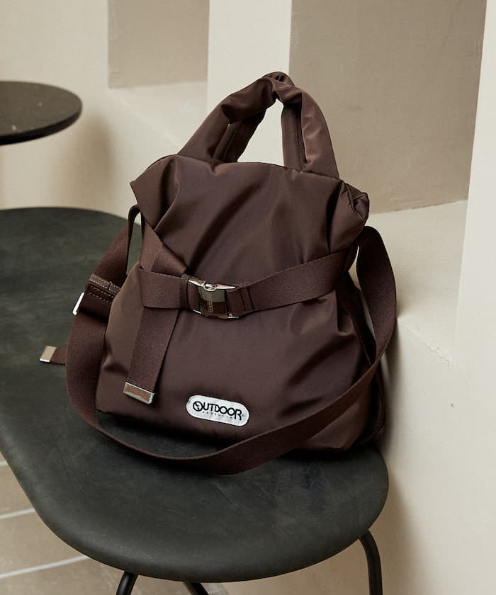 別注皮帶付菱格紋托特包 S尺寸 限定展開