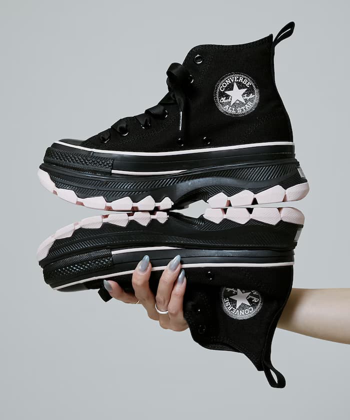 ALL STAR TREKWAVE BP HI 厚底高筒帆布鞋【23.0~25.0cm尺寸展開】限定款