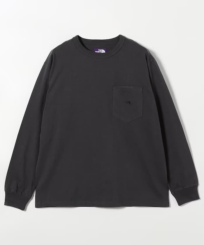 8oz Field Long Sleeve Pocket Tee / N25FT063