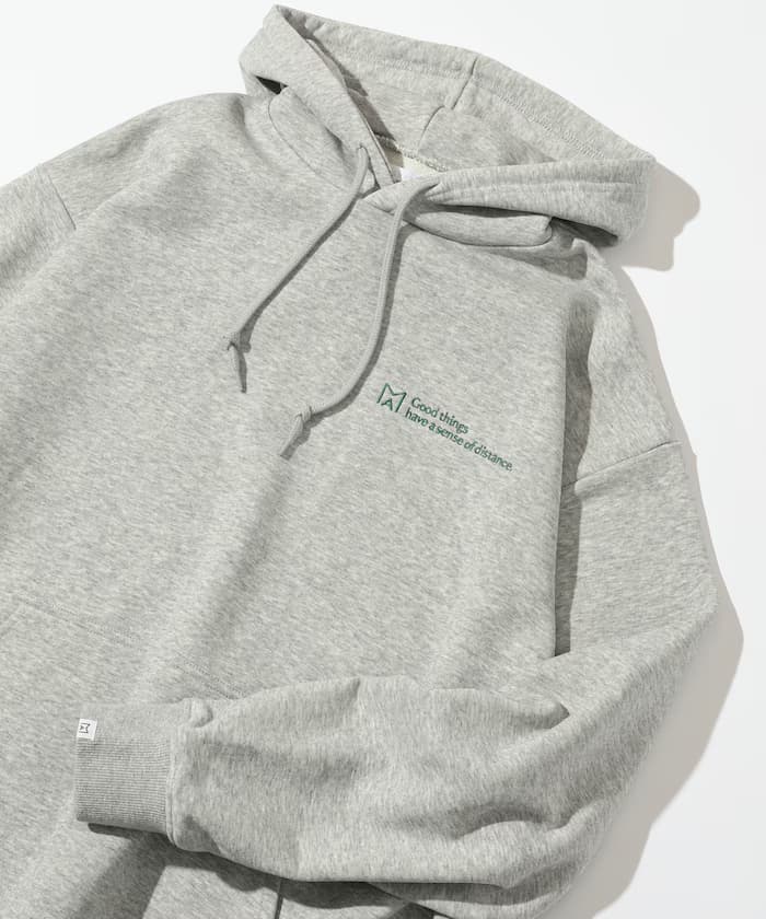 MA 基本款LOGO刺繡套頭衫連帽衣 / 裡毛