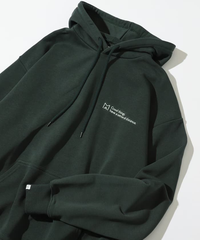 MA 基本款LOGO刺繡套頭衫連帽衣 / 裡毛