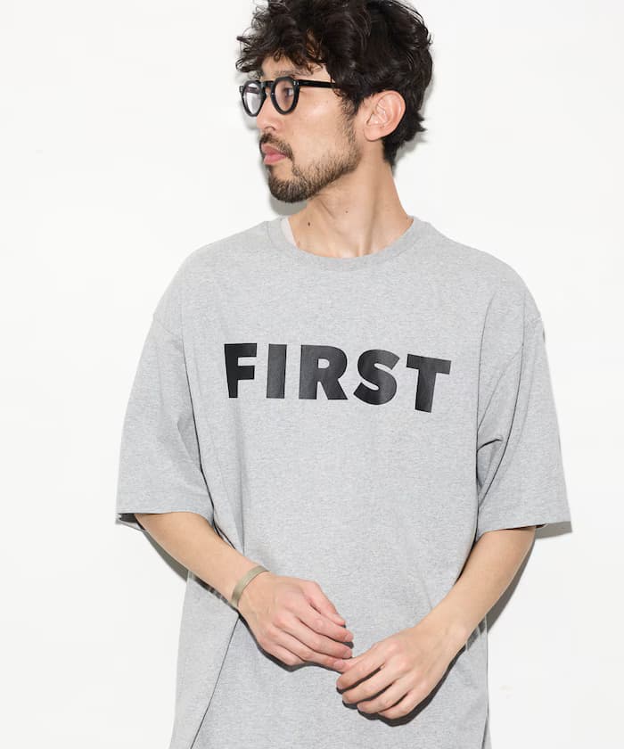 6盎司 前logo印花 圓領T恤 / 印花T恤 PR FIRST