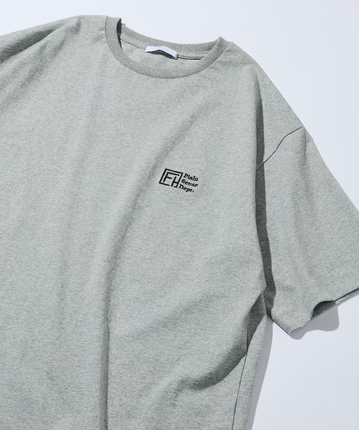 6盎司左胸刺繡LOGO圓領T恤 PSD