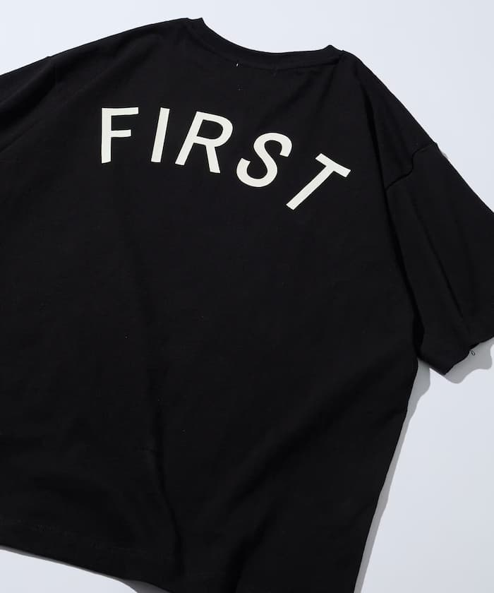 6盎司前胸LOGO刺繡圓領T恤 / 後背印花T恤 PRINT ROUND FIRST