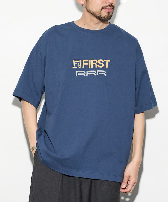 6盎司正面品牌印花圓領T恤 / 印花T恤 PRINT RRR