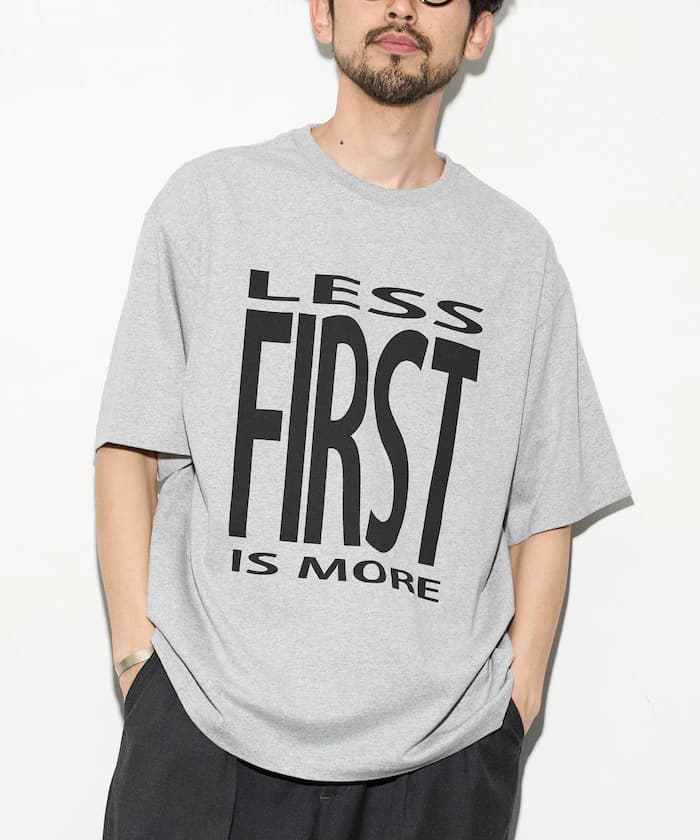 6盎司 前胸logo印花 圓領T恤 / 印花T恤 PRINT BIG FIRST