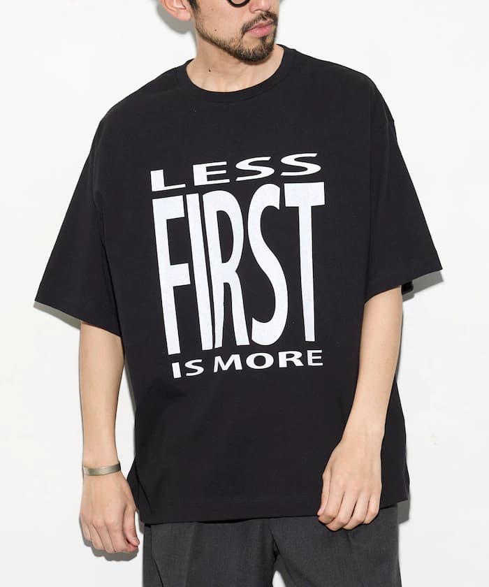 6盎司 前胸logo印花 圓領T恤 / 印花T恤 PRINT BIG FIRST