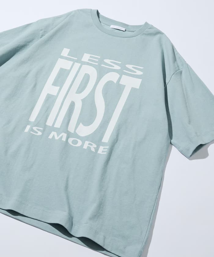 6盎司 前胸logo印花 圓領T恤 / 印花T恤 PRINT BIG FIRST