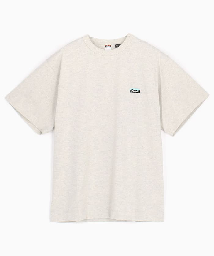 環保混紡盒型標誌 T恤