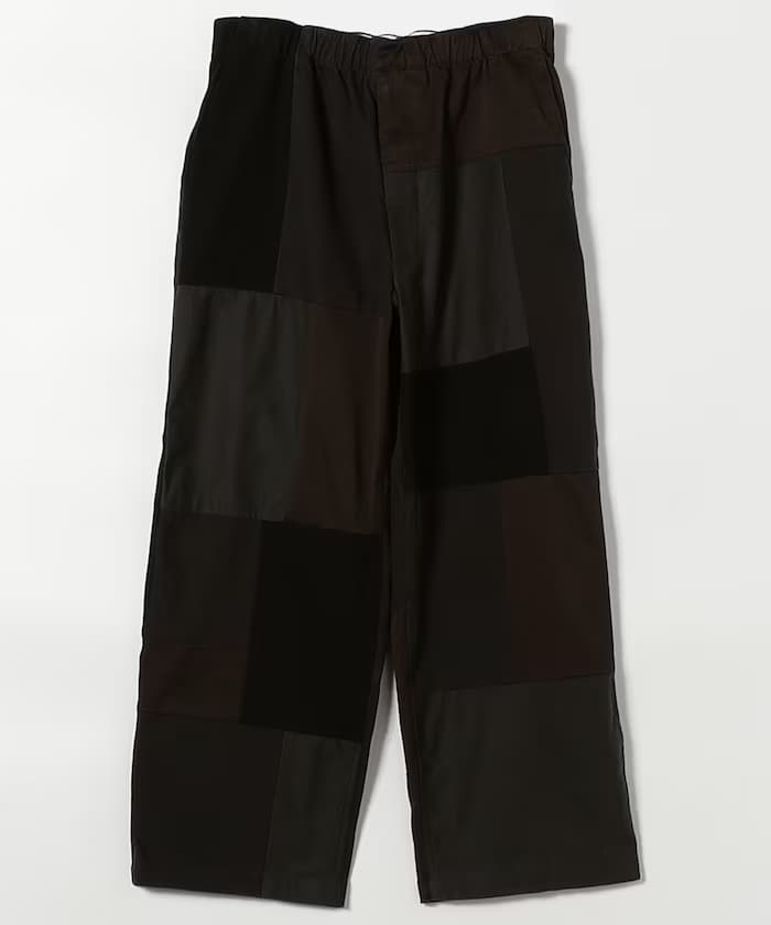 Cotton Twill Field Patchworked Pants / N26SC012