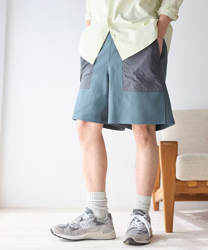 科技感溫熱鬆緊短褲 / 套裝對應款