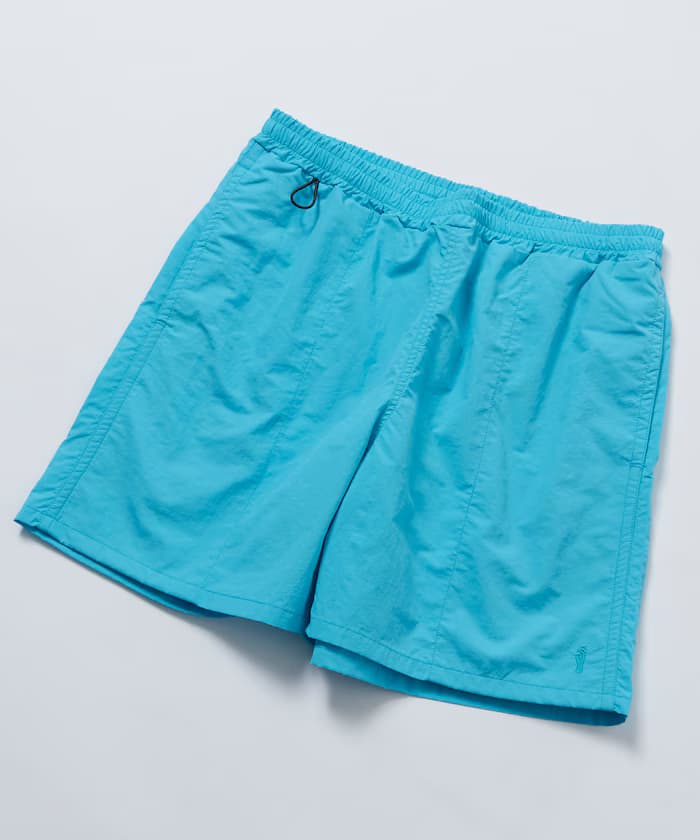 尼龍短版寬管短褲