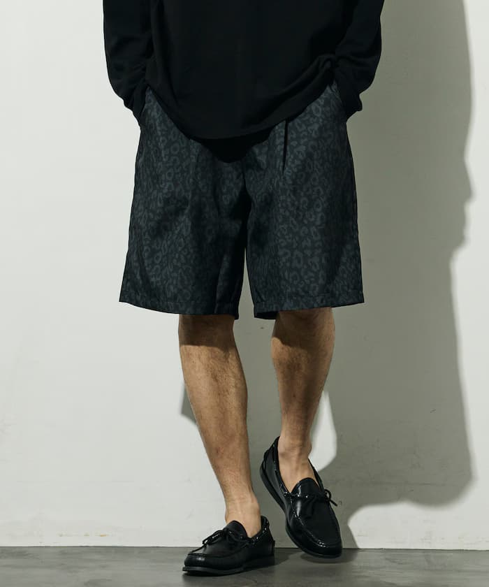 鬆緊短褲 / 總圖案設計短褲 / 套裝對應款