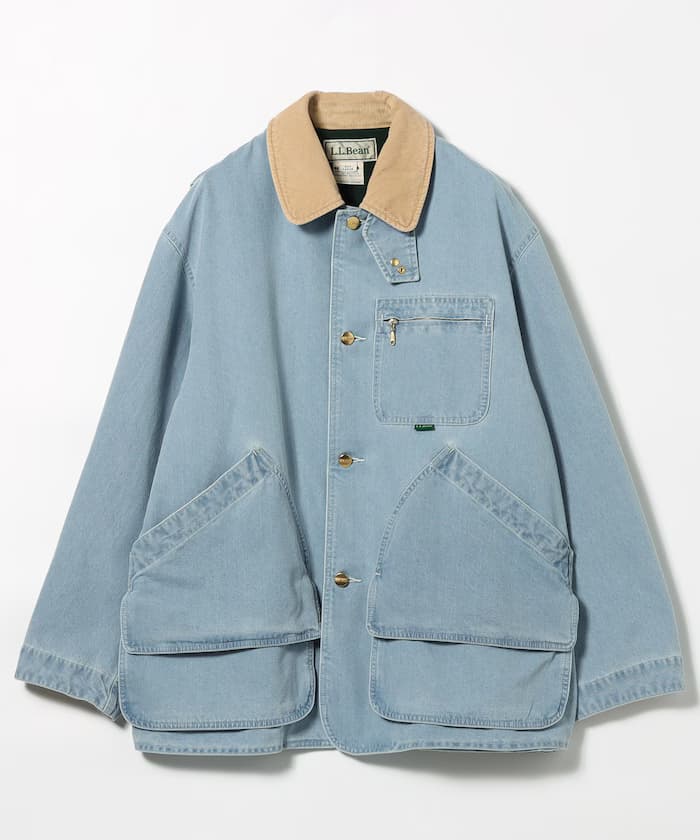 Beans 丹寧工作大衣