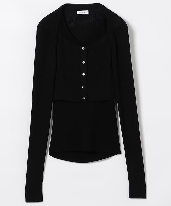 Layerd Rib Knit / a-KN02