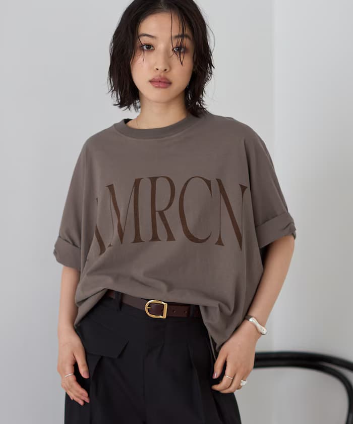 【3月11日12:00發售】別注 短版 寬版卷邊T恤